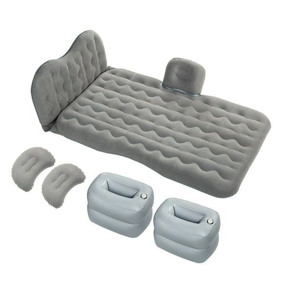 YATLTE Car Air Mattress, Inflatable SUV Truck Air Mattress Back Seat Camping Bed Thickened Car Sleeping Pad for Travel, Electric Pump Dedicated Mobile Cushion Inflatable Bed