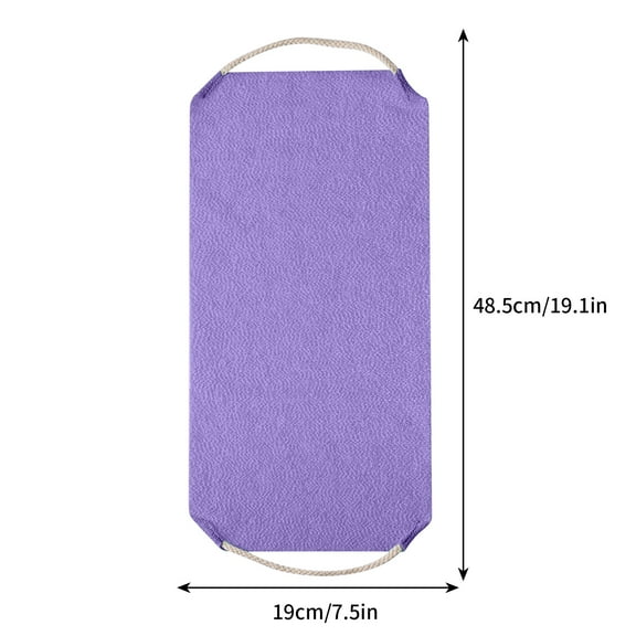 YATLTE Exfoliating Washcloth Towel, Extra Rough Body & Back Scrubber for Use in Shower Bath, Korean Long Exfoliating Body Scrubber, Exfoliator Shower Towel for Men Women