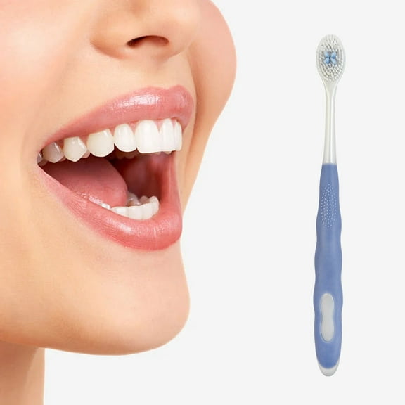 YATLTE Extra Soft Toothbrush for Sensitive Teeth and Gums， Micro Fur Manual Toothbrush with 20000 Ultra Soft Bristle, Excellent Cleaning Effect， Perfect for Kids & Adults