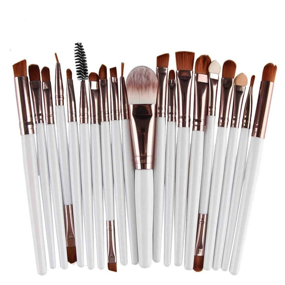 YATLTE Eye Makeup Brush Set, Professional Blending Eyeshadow Makeup Brushes, for Concealer Kit Essentials Transparent Handle Women Girls