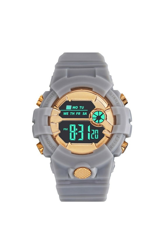 Mens Waterproof Digital Sport Watches, Wide Screen Easy Read Display Military Style for Men with Stopwatch