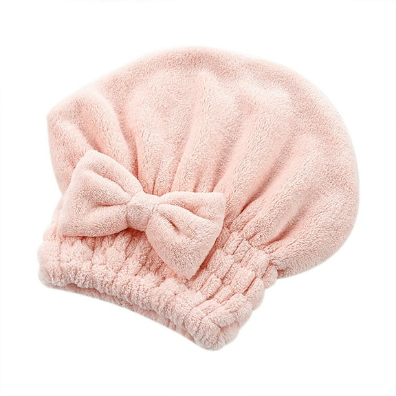 YATLTE Microfiber Hair Towel Cap, Super Absorbent Hair Towel Wrap Drying Hair Cap, Soft and Absorbent hairWrap Hair Turban Bath Caps for Curly Thick and wet Hair