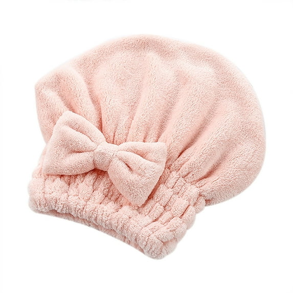 YATLTE Microfiber Hair Towel Cap, Super Absorbent Hair Towel Wrap Drying Hair Cap, Soft and Absorbent hairWrap Hair Turban Bath Caps for Curly Thick and wet Hair