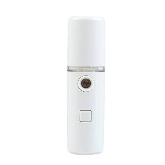 YATLTE Nano Facial Steamer, Handy Mini Mister, USB Rechargeable Mist Sprayer, Visual Water Tank Moisturizing&Hydrating for Face, Makeup, Skin Care, Eyelash Extensions-White