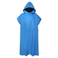 thumbnail image 1 of YATLTE Poncho, Surf Poncho Changing Towel Robe with Hood, Quick Dry Microfiber Wetsuit Changing Towel Bath Robe Poncho for Surfing Beach Swim Outdoor Sports, 1 of 3