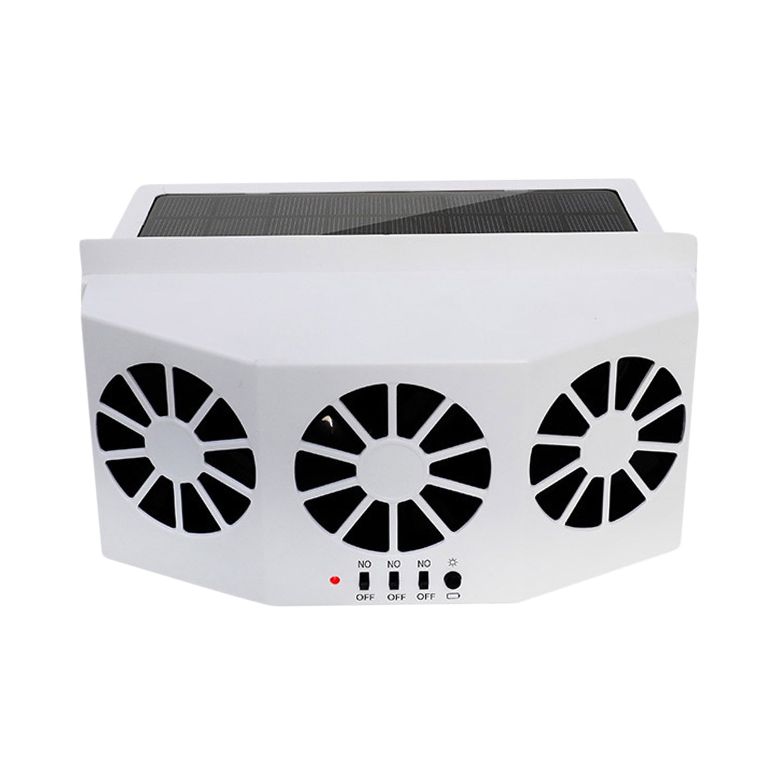 YATLTE Solar Ventilation Fan for Car, Car Window Exhaust Fan With Three