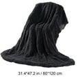 thumbnail image 1 of YATLTE Throw Blanket, Decorative Extra Soft Fuzzy Faux Fur Throw Blanket, Fluffy Cozy Plush Comfy Microfiber Fleece Blankets for Couch Sofa Bedroom, 1 of 2