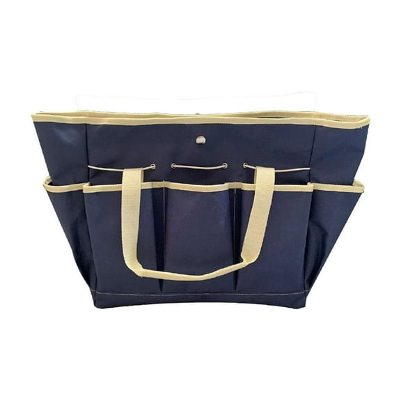 YATLTE Tool Bag Garden Tote Large Organizer Bag, Carrier Gardening Storage Tote with Interior Exterior Side Pockets Handles Strap, Organizer Bag Carrier Gardening Storage Tote