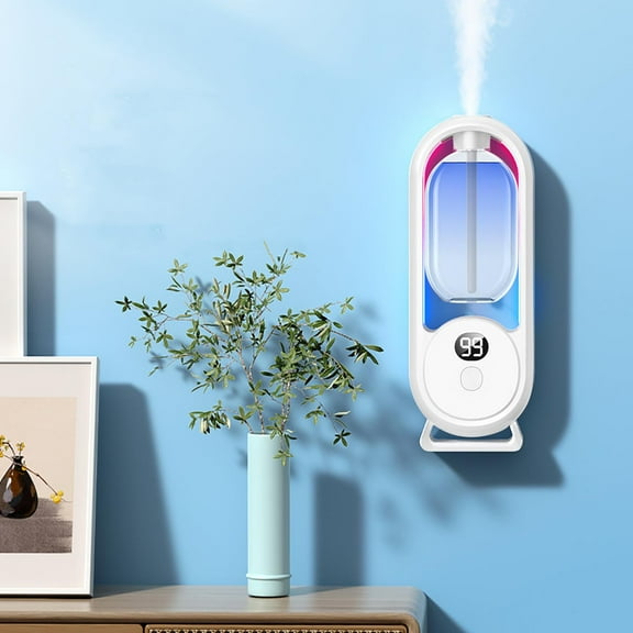 YATLTE Wall Mounted Essential Oil Diffuser, Bluetooth Hotel Collection Diffuser with Smart Cold Air Tech, Wireless Air Freshener for Home Large Room Bathroom