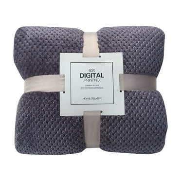 YATLTE Warm Throw Blanket, Throw Blanket for Couch - Cozy Blanket for Bed, Warm Bed Fleece Throw Blankets, Soft Throw Blanket, Lightweight Cut Plush Cozy Blanket