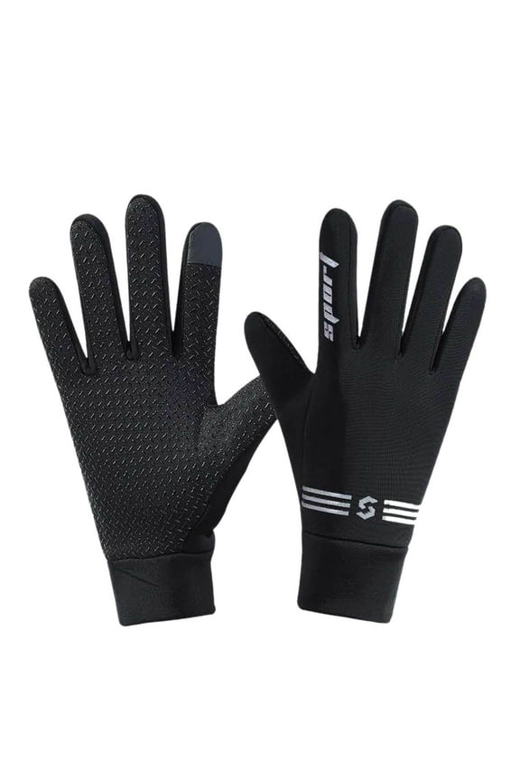 Winter Fishing Gloves, Warmer Winter Gloves with Adjustable Wrist Strap, Men Women Touch Screen Water Repellent & Windproof Workout Gloveseoprene