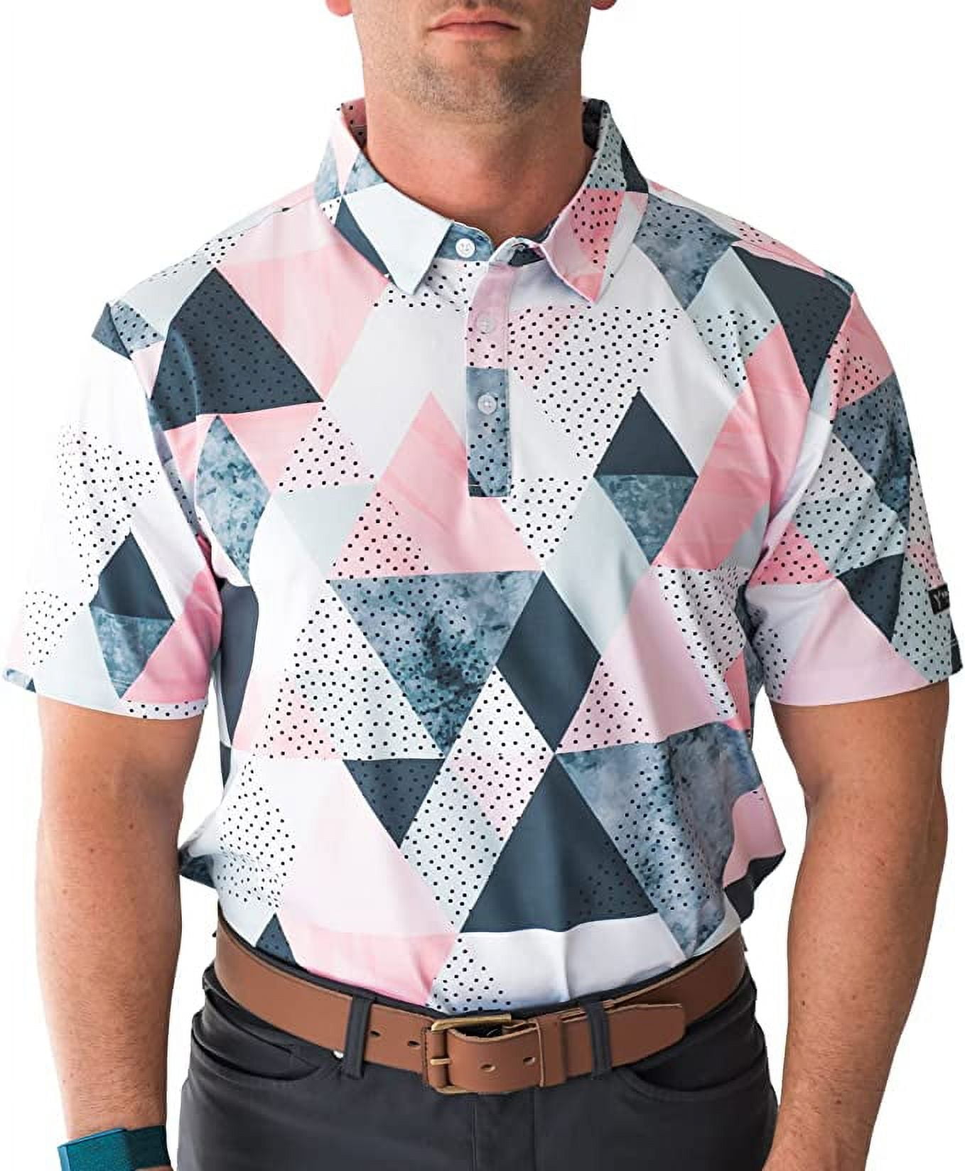 YATTA GOLF Standout Performance Golf Polo Shirts – Men's – Birdie