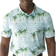 YATTA GOLF Standout Performance Golf Polo Shirts   Men s   Makani Olu Olu   XXL