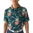 thumbnail image 1 of YATTA GOLF Standout Performance Golf Polo Shirts – Men’s – Nō Ka ʻOi – M, 1 of 5
