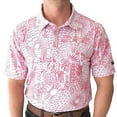 thumbnail image 1 of YATTA GOLF Standout Performance Golf Polo Shirts – Men’s – Shaka Life – XXL, 1 of 5