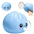 thumbnail image 1 of YATingW 2026 Upgrade Dumpling Bubble Squeeze Stress Relief Toy, New Dumpling Squishy Blow Bubbles, Anxiety Relief Fidget Toy for Kids Adults Party Gift(Blue), 1 of 9