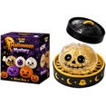 thumbnail image 1 of YATingW Halloween Glitter Dumpling Squishy Toy with Steamer Box, Spooky Ghost Pumpkin Squeeze Stress Ball Fidget Toy, Anxiety Relief Toy, Novelty Halloween Party Favor Gift for Kids Adults -A, 1 of 7