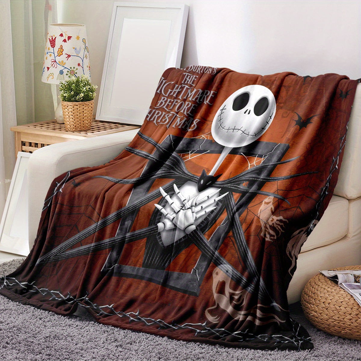 Pure Country Weavers Union Jack Blanket Tapestry Throw Woven from Cotton - Made in The USA (69x48