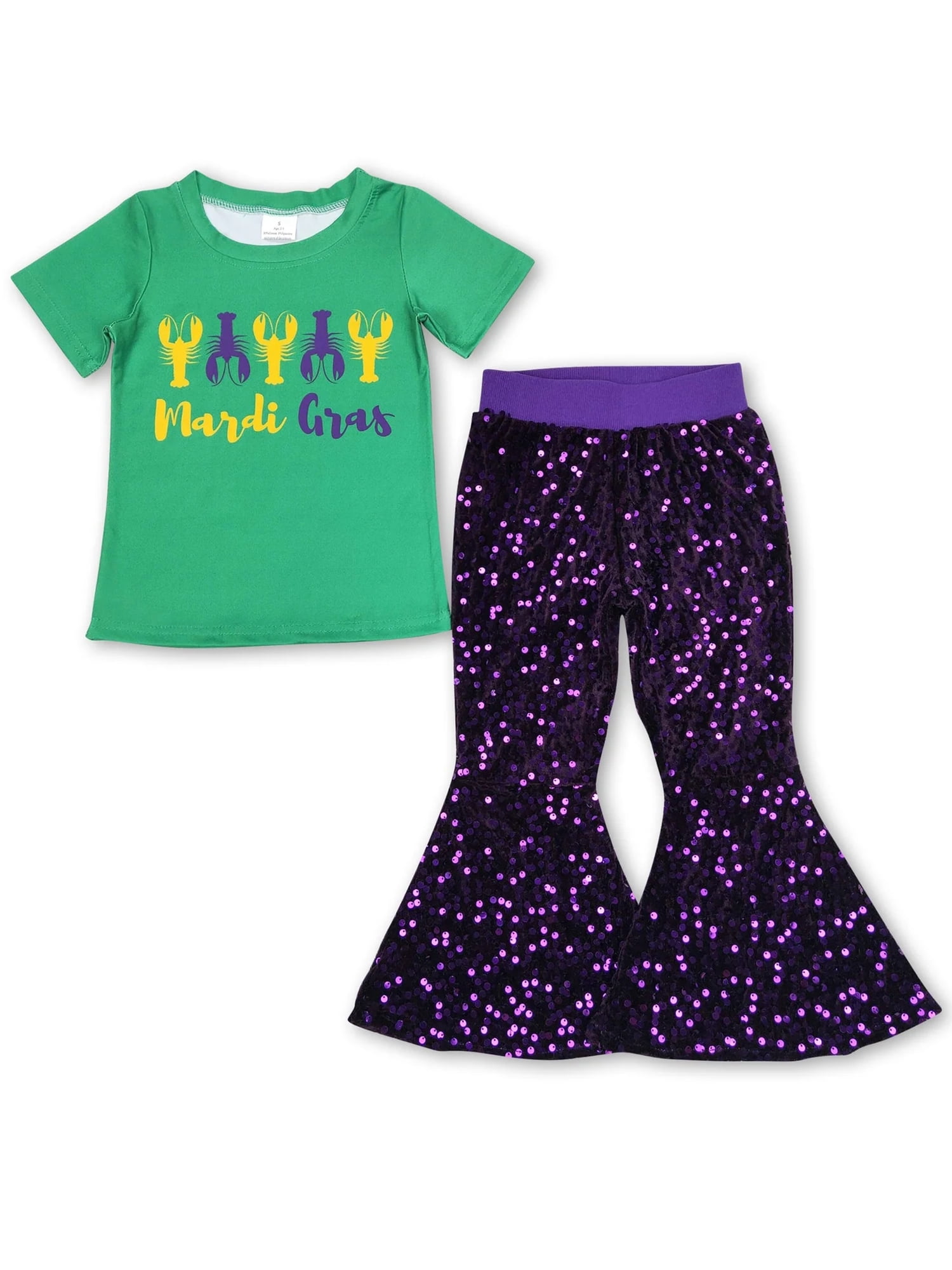 mardi gras sequin pants