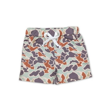 YAWOO Summer Little Boy's Hunting Camouflage Kids Shorts,Size 3M-16Years
