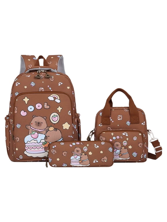 Capybara Backpack Picnic Capibara Bag Kawaii Capivara Backpack Cute Kapibara Bag Capy Bara Daypack ,Travel Adorable Going Out Casual Capibara Daypack