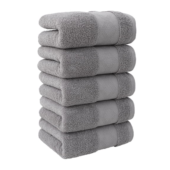 YAWUBT Classic Luxury Soft Bath Sheet Towels - Cotton Luxury Bath Towels Extra Large | Highly Absorbent and Quick Dry | Hotel Quality Extra Large Bath Towels Oversized, 5 Pack