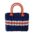 thumbnail image 1 of YAWUBT Handwoven Super Tote Bag for Women | Recycled Plastic Shoulder Purse |Multi-functional Portable Storage Box With Handle , Summer Beach, Pool, Travel, Home, Bathroom ,Shopping, 1 of 5