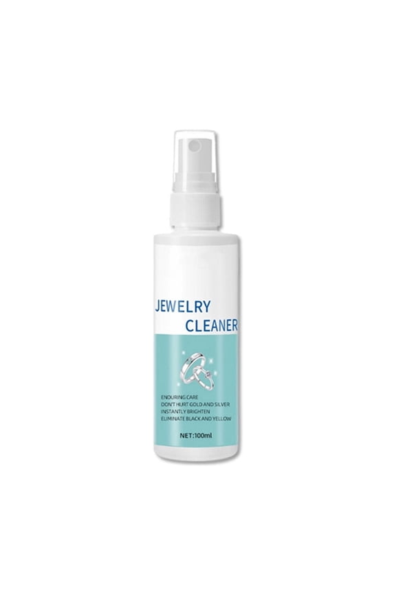 Jewelry Cleaner , Deep Deoxygenation Brightening And Brightening Gentle And Protective for All Gold, Silver, Diamonds, Rings, Necklaces, Gems, Precious Stones & Metals