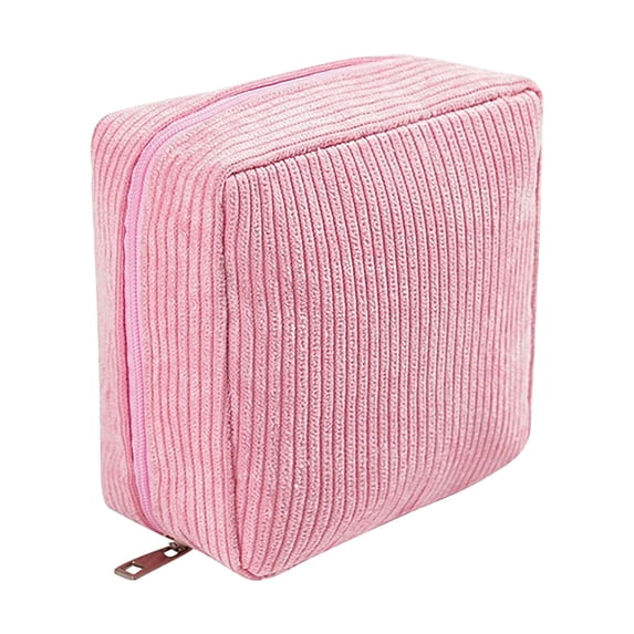 YAWUBT Menstrual Bags For Teen Girls, Sanitary Napkin Storage Bag Mini Makeup Pouch Portable Period Pouch With Zipper Sanitary Pads Bag Tampons Holder