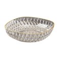 thumbnail image 1 of YAWUBT Plastic Serving Bowls, Square Serving Bowls, Large Elegant Diamond Pattern Plastic Bowls for Salad, Party Snack, Popcorn, Chip, Buffet, Candy, Fruit, Clear, 1 of 5