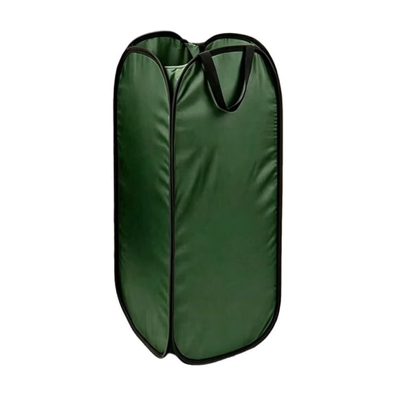 YAWUBT Reusable Pop-Up Leaf Bag Funnel and Yard Waste Bag Holder for 30 Gallon Paper Lawn Bags, Multi-Use Dustpan and Foldable Design for Effortless Leaf Collection