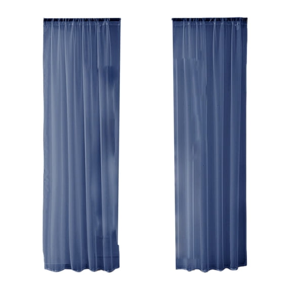 YAWUBT Sheer Non-See-Through Netural Curtains for Bedroom, Filtering Privacy Sheer Drapes for Living Room, Rod Pocket ,Solid Color Lightweight Sheer Curtains