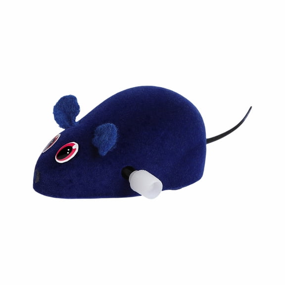 YAWUBT Down Simulation Mouse Toy For Cats Flocking Wind Up Clockwork Mouse Suitable For Cats To Relieve Boredom,Soft Plush Toy for Indoor Cats, Great for Exercise & Hunting Instinct