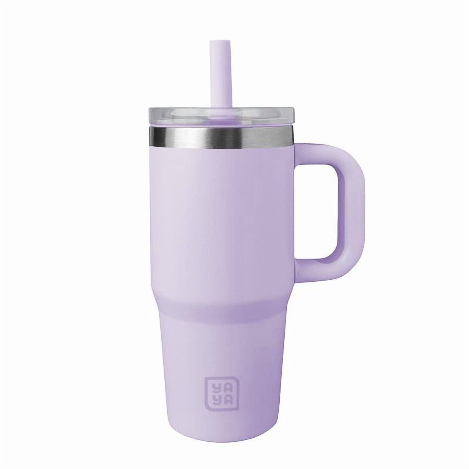 My First Travel Tumbler for Toddlers, Portable Stainless Steel Tumbler with Silicone Straw & Leak-Proof Lid, Insulated Bottle for 12+ Hrs of Cold Drinks Flask Containers