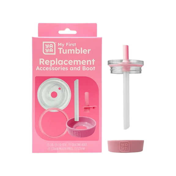 YAYA My First Travel Tumbler Replacement Accessories for Toddlers, Pink