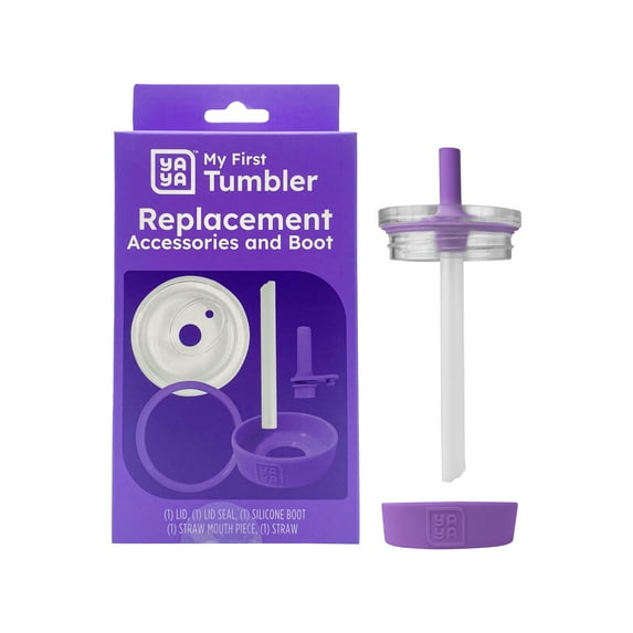 YAYA My First Travel Tumbler Replacement Accessories for Toddlers, Purple