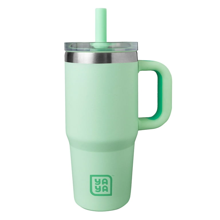 YAYA YAYA My First Travel Tumbler for Toddlers 3+ with Reusable Straw
