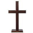 thumbnail image 1 of YAYAJAJU Handmade Wooden Wall Cross, Catholic Hanging Crosses for Wall Decor, Christians Spiritual Religious Cross Gifts for Christmas Church Home Room Decoration, 1 of 7