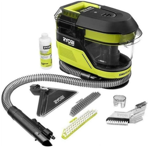 YAYE ONE+ HP 18V Brushless Cordless SWIFTClean Mid-Size Spot Cleaner with 4.0 Ah Battery and Charger, AVERAGE, GREEN, PBLHV704K