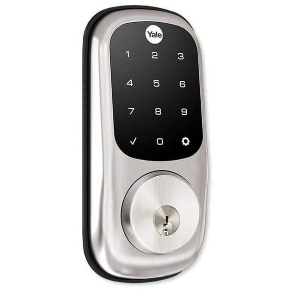 YAYRD226CBAx-YAYRD226CBA619 Touchscreen Deadbolt Assure Lock, Connected by August - Satin Nickel