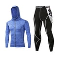 thumbnail image 1 of YAYUBA 2 Pack Thermal Underwear Long Johns for Men Fleece Lined Base Layer Tops and Bottoms Set Cold Weather Winter Gear, 1 of 9