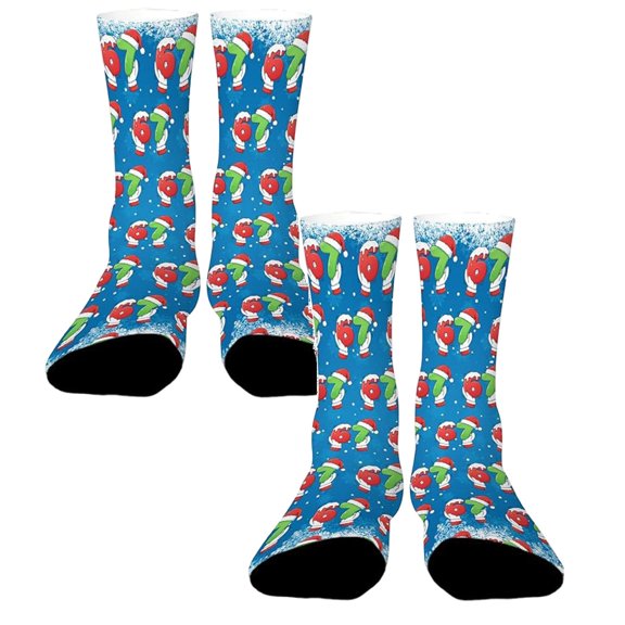 YAYUBA 67 Socks Meme Six Seven 6 7 Design Funny Sock 2PCS