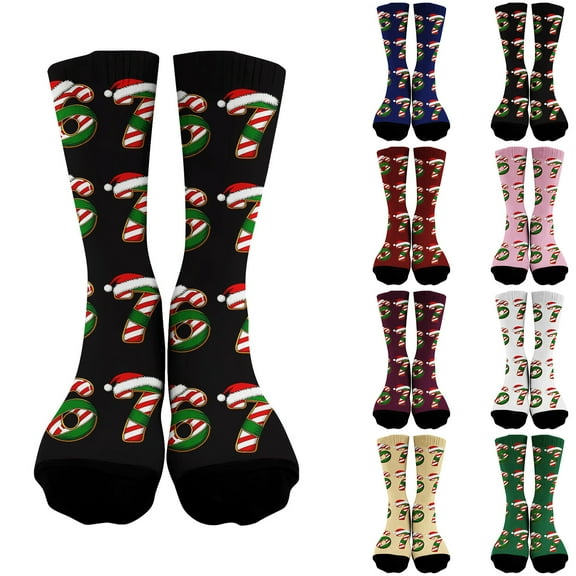 YAYUBA 67 Socks for Boys Girls Women Men Six Seven Meme Design Funny Mason 6 7 Creams Baseball Socks