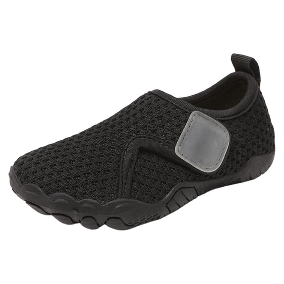 YAYUBA Boy's Baby Toddler Water Shoes Girl's Quick Dry Beach Swim Shoes Cute Non- Aqua Shoes(Baby/Toddler/Little Kid) Black