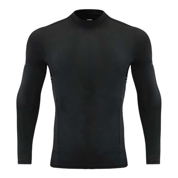 YAYUBA Boys Compression Shirt, Youth Long Sleeve Sport Undershirts, Kids Quick Dry Athletic Base Layer for Football Baseball