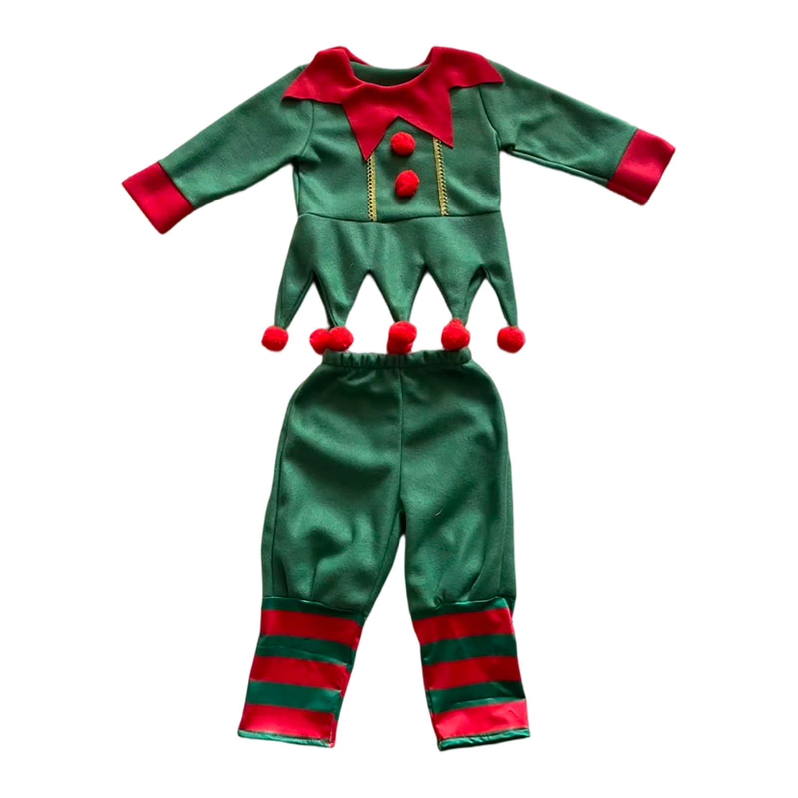YAYUBA Christmas Dresses for Girls Elf Outfits for Girls Christmas ...