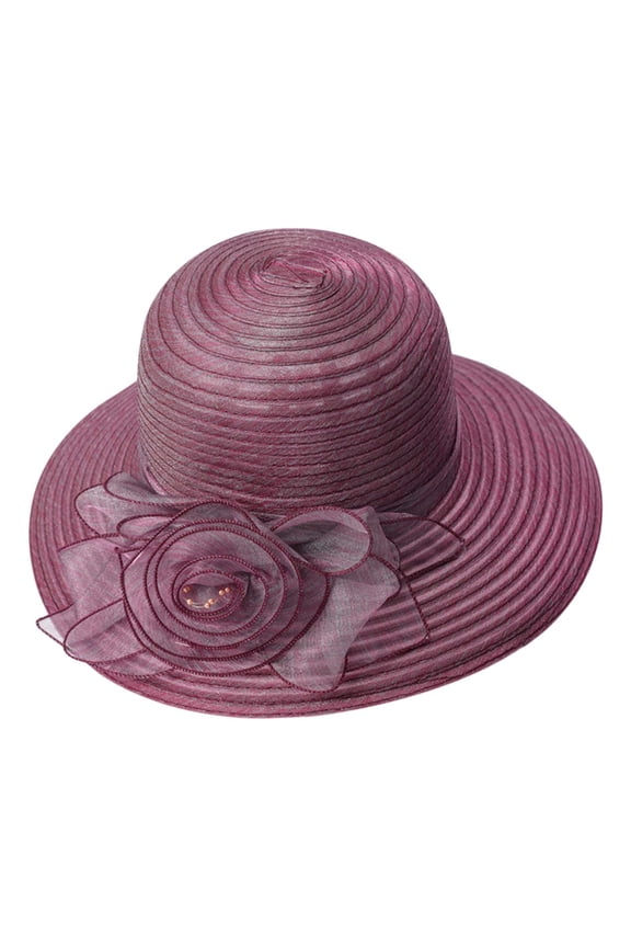 Elegant Foldable Sun Hat for Women Summer Wide Brim Floppy Beach Hat With – Lightweight And Breathable Ladies' Gardening And Fishing Bucket Cap,PP1