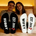 thumbnail image 1 of YAYUBA Funny Socks for Men Women Funny Husband Gifts for Anniversary - Stocking Stuffers for Dad, Mom, Grandpa & Sister, Valentine's Day, Wedding Gift, 1 of 9