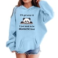 thumbnail image 1 of YAYUBA Girls Sweatshirts Size Cute Hoodies for Girls Graphic Sweatshirts Youth Long Sleeve Oversized Hooded Loose Preppy Clothes Tween Tops Back To School Clothes, 1 of 4