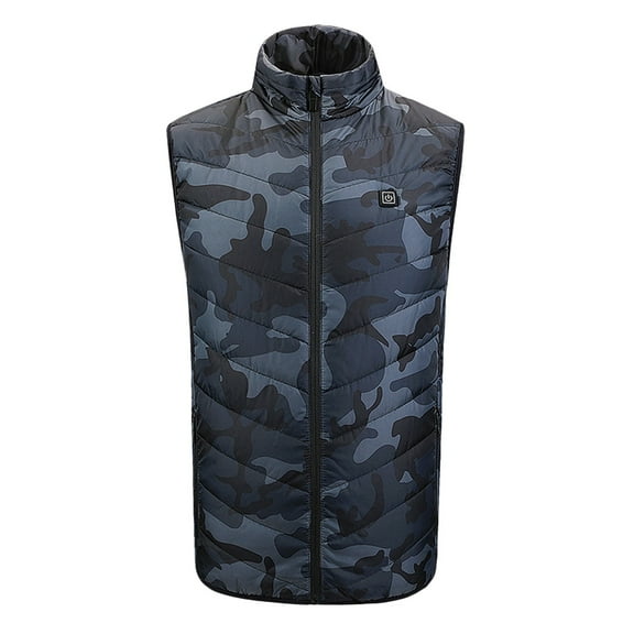 YAYUBA Heated Vest for Men Lightweight Warm Waistcoat Women's Heat Jacket Vest with USB-C Rechargeable Battery